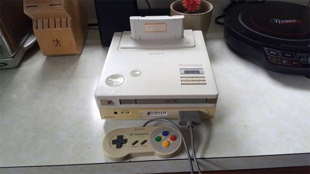 Il prototipo della console Nintendo PlayStation