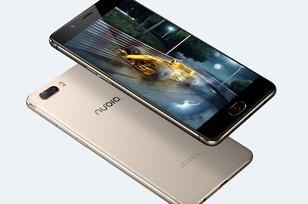 Il design dello smartphone Nubia M2