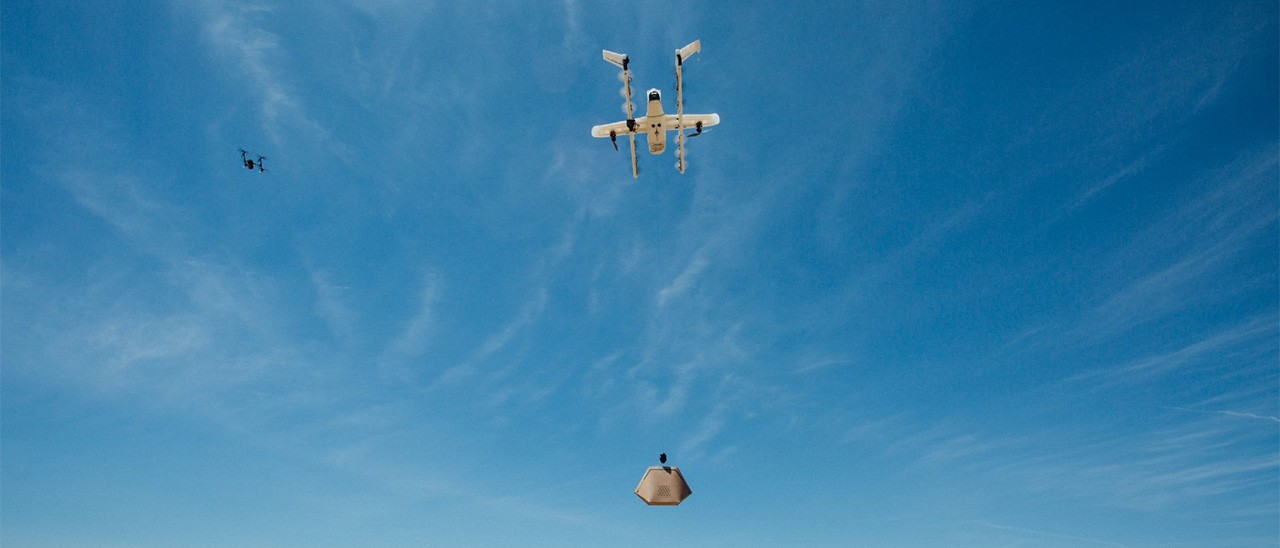 Project Wing, tecnologia per il traffico dei droni