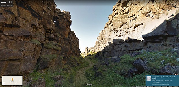 Il Thingvellir National Park (Iceland) ha ospitato le riprese della battaglia che ha visto protagonista Brienne