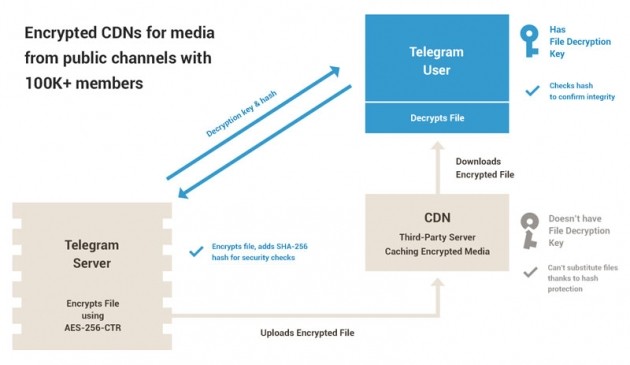 Telegram CDN