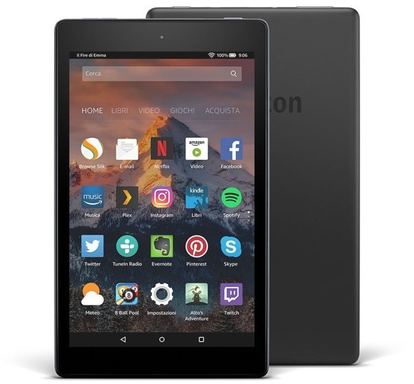 Amazon Kindle Fire HD 8 in offerta per il Prime Day