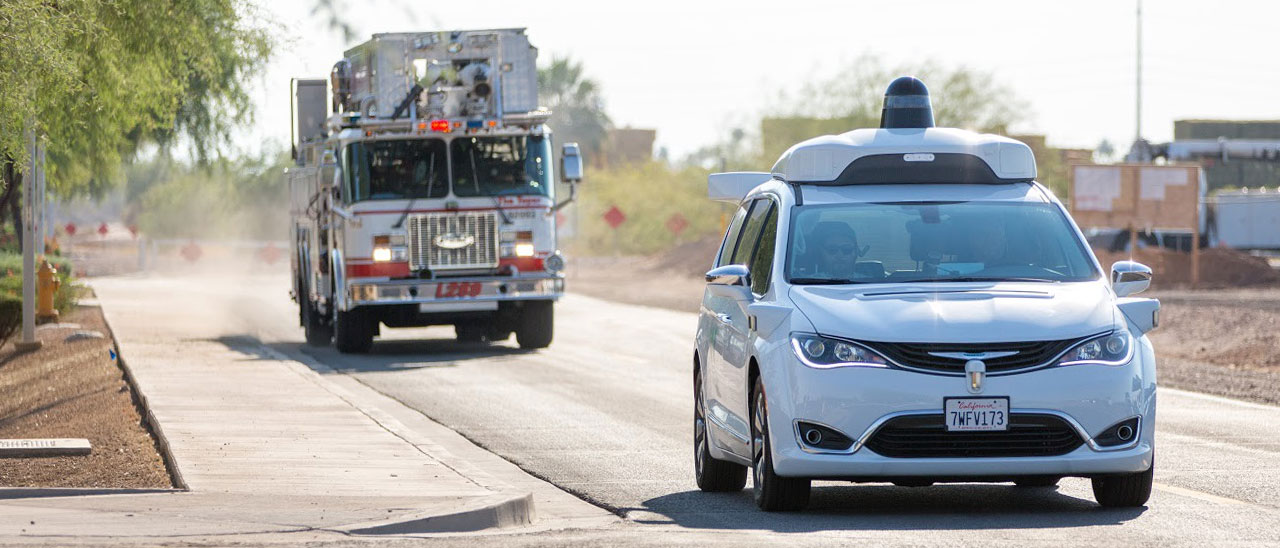 Waymo: la self-driving car e i veicoli d'emergenza