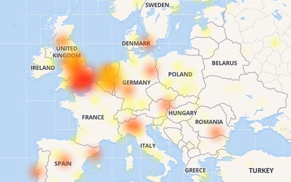 I problemi nell'accesso a Facebook riguardano soprattutto l'Europa e, in particolare, il Regno Unito