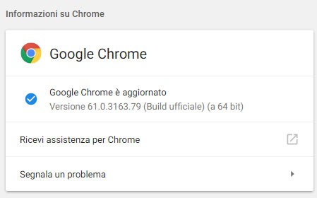 L'aggiornamento alla versione 61 del browser Chrome è già disponibile su Windows, macOS e Linux