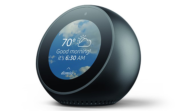 Amazon Echo Spot è un dispositivo da posizionare sul comodino