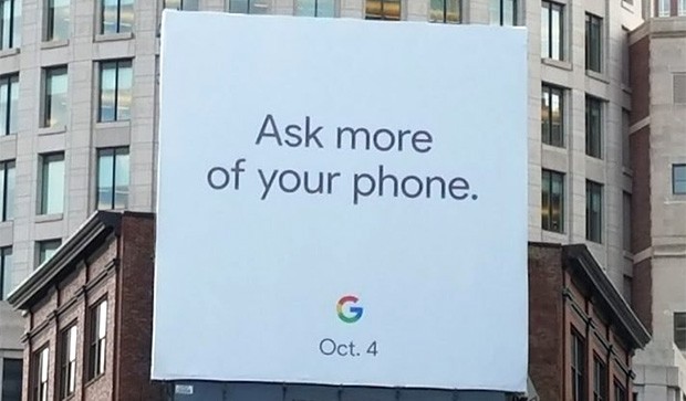 Il cartellone comparso nelle strade di Boston sembra confermare che l'evento per la presentazione di Google Pixel 2 e Google Pixel 2 XL andrà in scena nella giornata del 4 ottobre