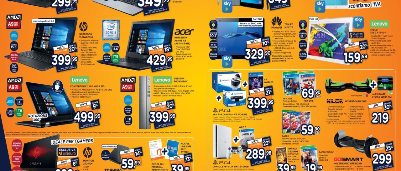 Unieuro, 200 euro di rimborso per chi cambia PC Unieuro, 200 euro di rimborso per chi cambia PC