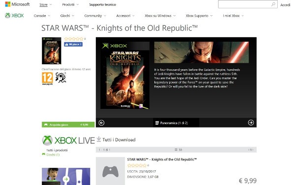 Xbox One, in arrivo i giochi della prima Xbox