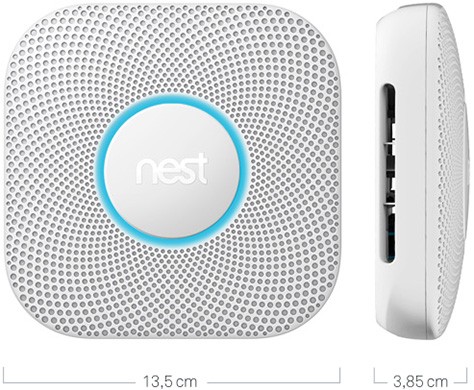 Le dimensioni di Nest Protect