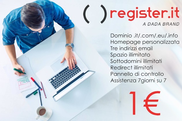 L'offerta tutto compreso di Register.it