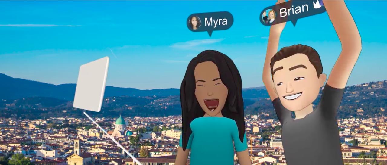 Facebook Spaces compatibile anche con HTC Vive