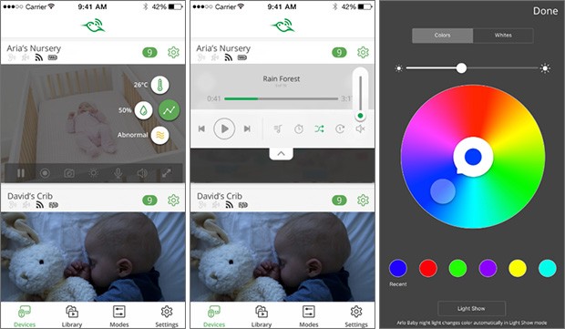 L'applicazione ufficiale fornita da Netgear per controllare Arlo Baby direttamente dallo smartphone