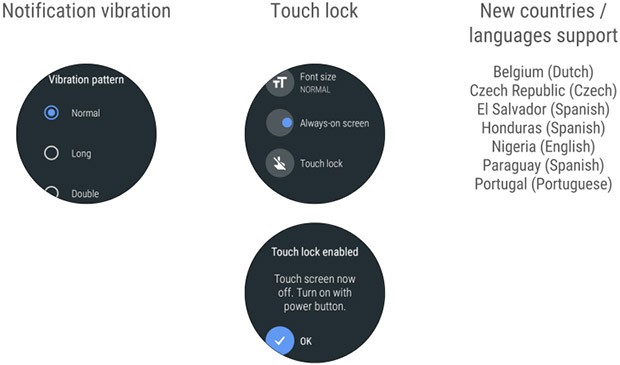 Le novità introdotte da Google nel sistema operativo Android Wear dedicato agli smartwatch