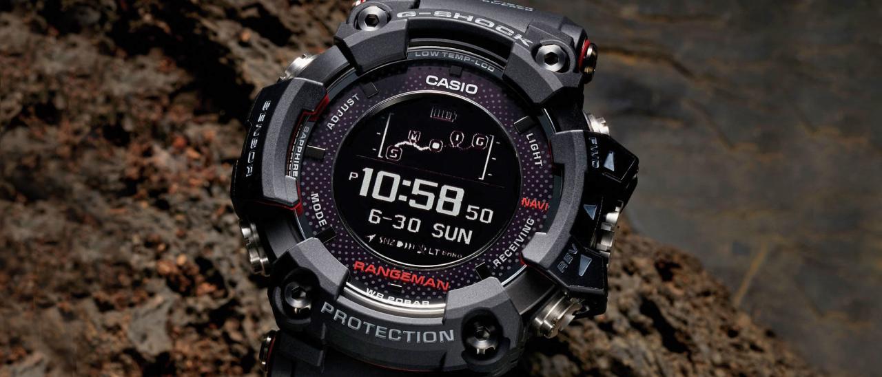 orologio casio gps