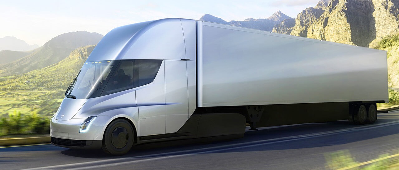 Semi: avvistato il camion elettrico di Tesla