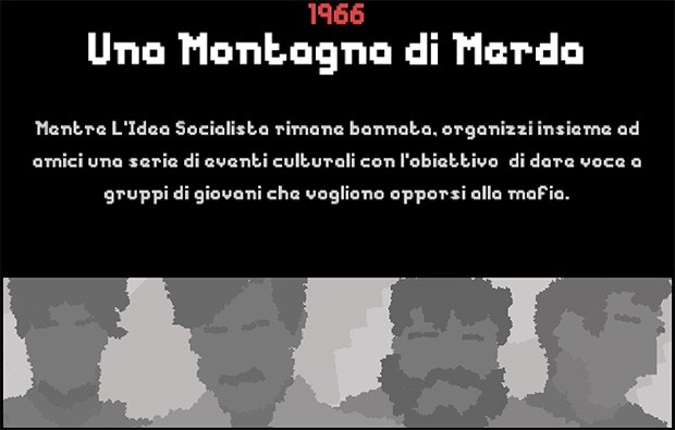 1977: Radio Aut, il browser game interattivo di Alex Camilleri dedicato alla memoria di Peppino Impastato