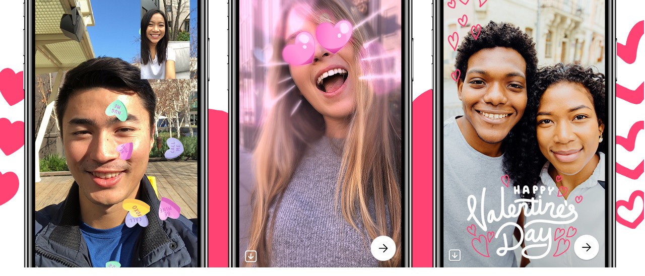 Facebook, buon San Valentino con Messenger