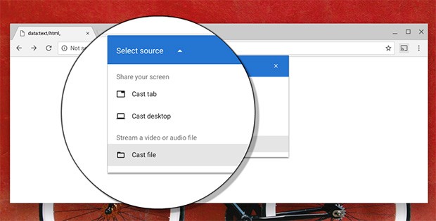 Il browser Chrome di Google permetterà finalmente di effettuare il cast dei file presenti nel computer su Chromecast o altri dispositivi compatibili in modo nativo, senza doversi affidare a estensioni o software esterni