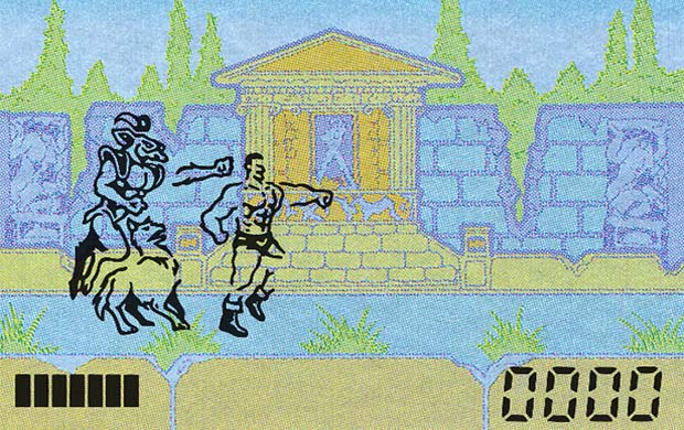 La versione handheld di Altered Beast della Tiger Electronics, commercializzata nel 1990