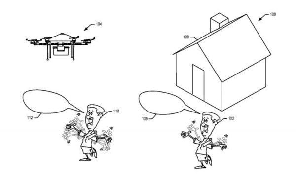Amazon ha brevettato un drone che capisce i gesti