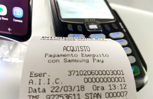 Samsung Pay: il nostro primo pagamento