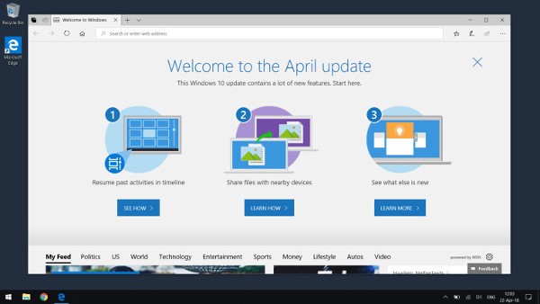Windows 10 Redstone 4 si chiamerà April Update