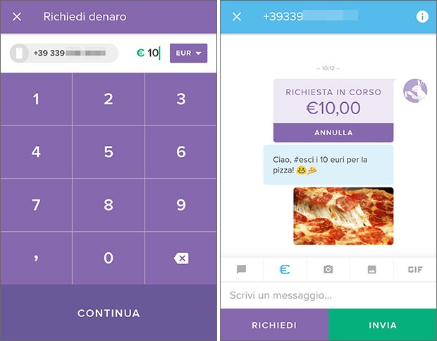 Circle Pay: come richiedere denaro tramite un semplice messaggio di chat