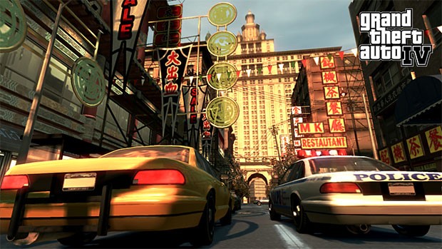 Uno screenshot di GTA 4