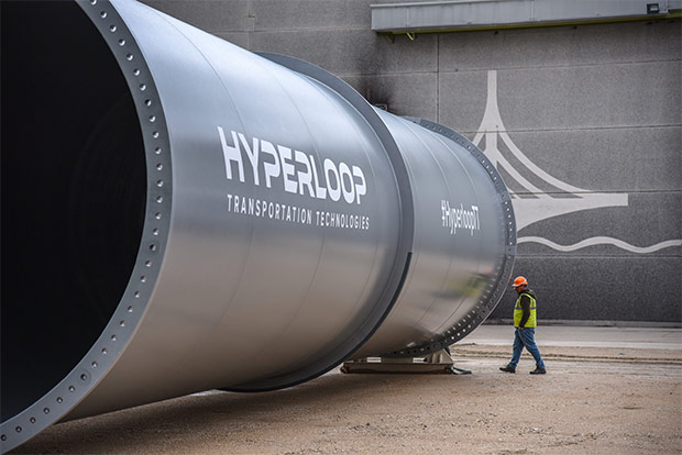 Il condotto di HyperloopTT che sarà installato in Francia