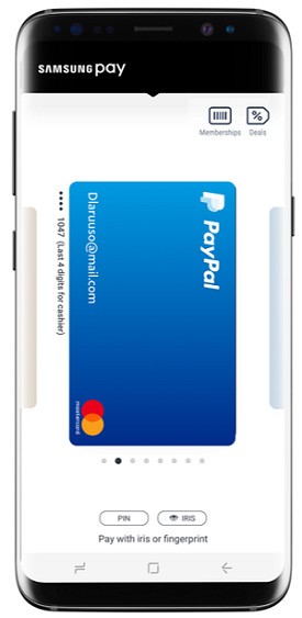 Samsung Pay abbraccia PayPal