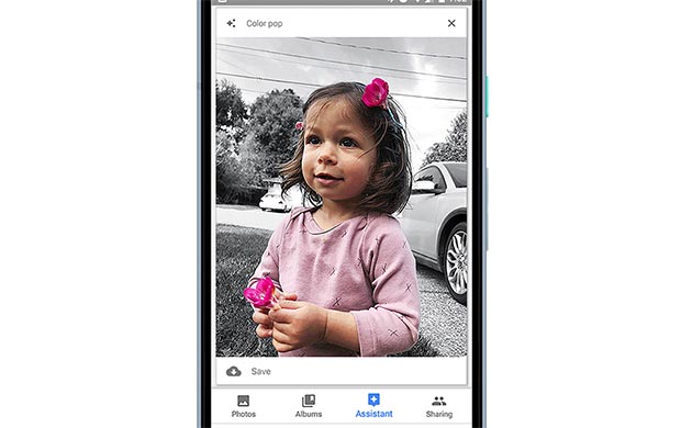 Google Foto: la funzionalità Color Pop