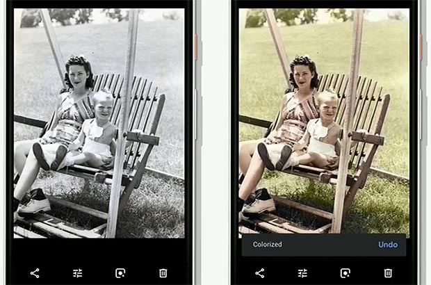 Google Foto: Colorize