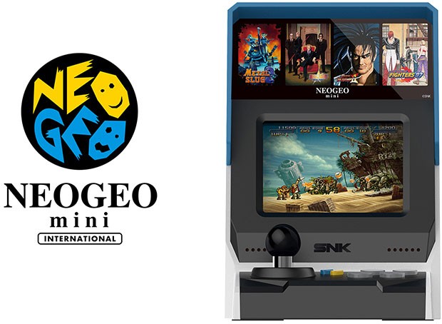 Il Neo Geo Mini annunciato da SNK, la versione in miniatura del cabinato tanto in voga negli anni '90