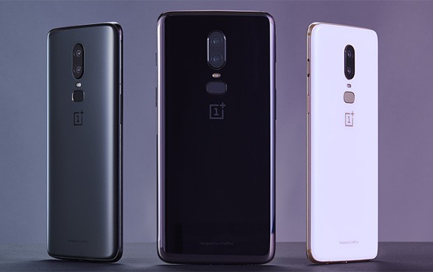 Le tre colorazioni di OnePlus 6: Midnight Black, Mirror Black e Silk White