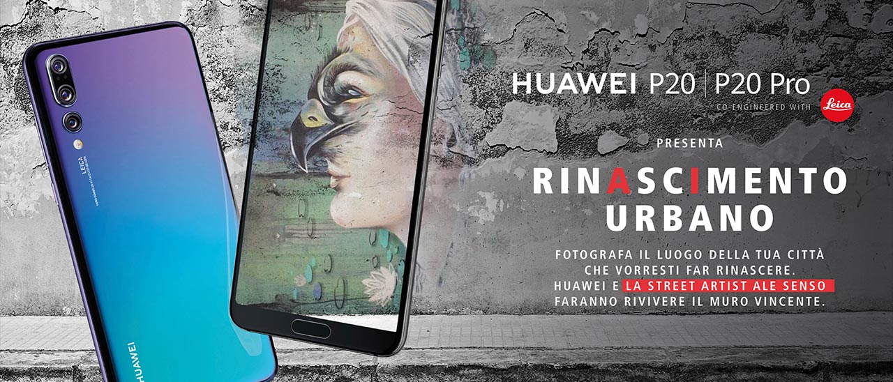 Huawei lancia il contest Rinascimento Urbano