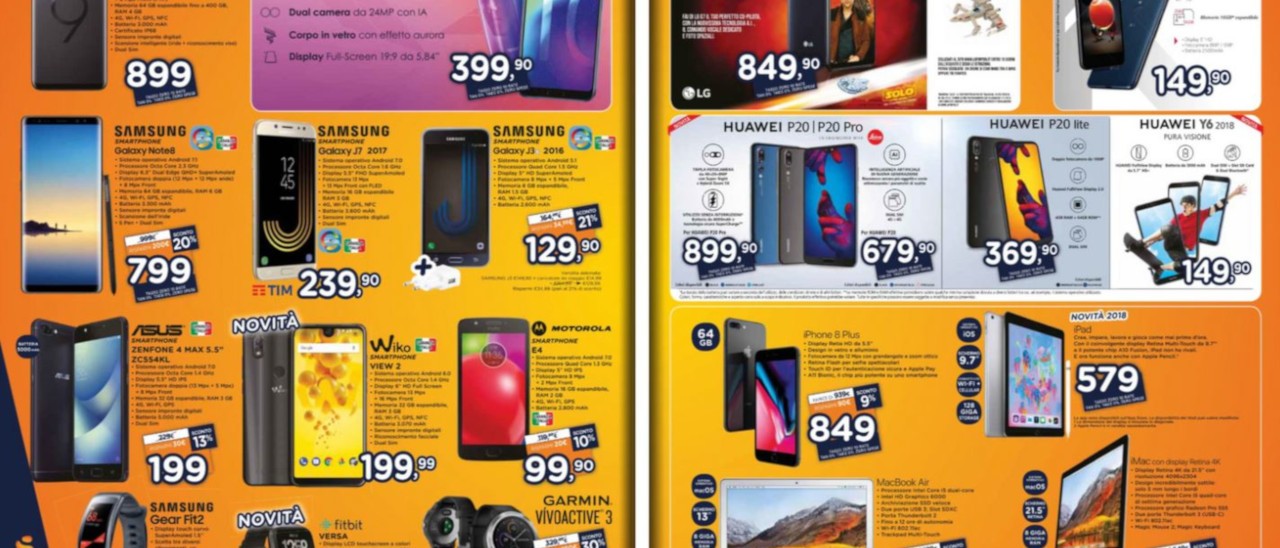 Volantino Unieuro, arriva Honor 10 Volantino Unieuro, arriva Honor 10