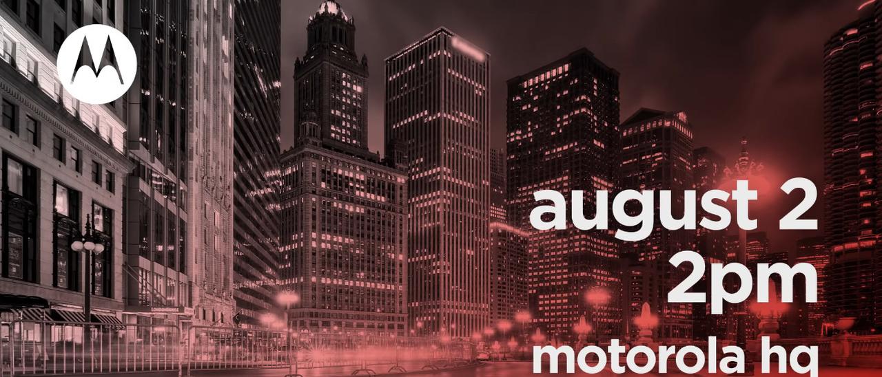 Motorola annuncerà nuovi smartphone il 2 agosto