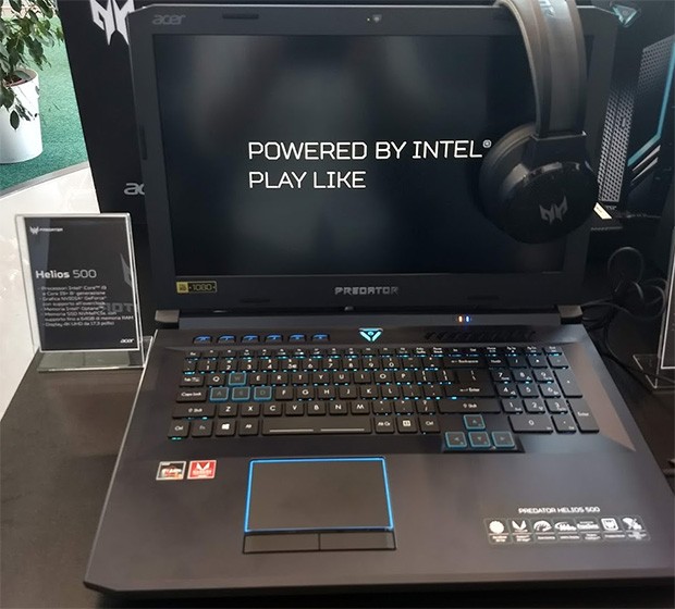 Helios 500, uno dei notebook Acer per il gaming