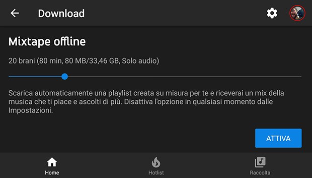 YouTube Music: la playlist Mixtape offline per l'ascolto in assenza di connessione Internet