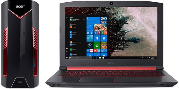 Acer Nitro 50 e Acer Nitro 5