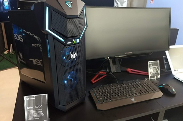 Il computer desktop Acer Predator Orion 5000 per il gaming