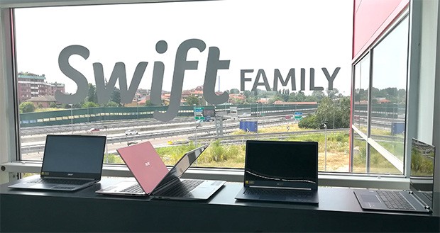 La famiglia Swift di Acer