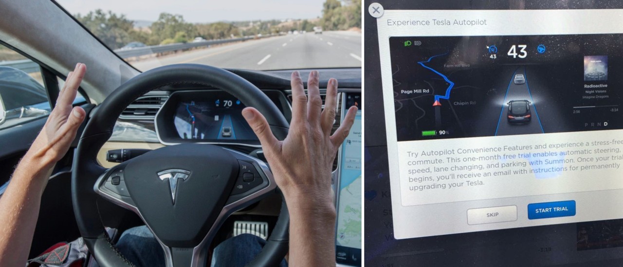 Tesla: autopilot in prova, gratis per un mese