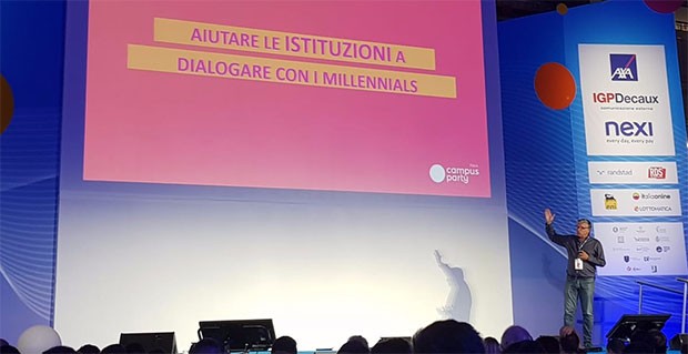 Carlo Cozza, Presidente di Campus Party, apre CPIT2