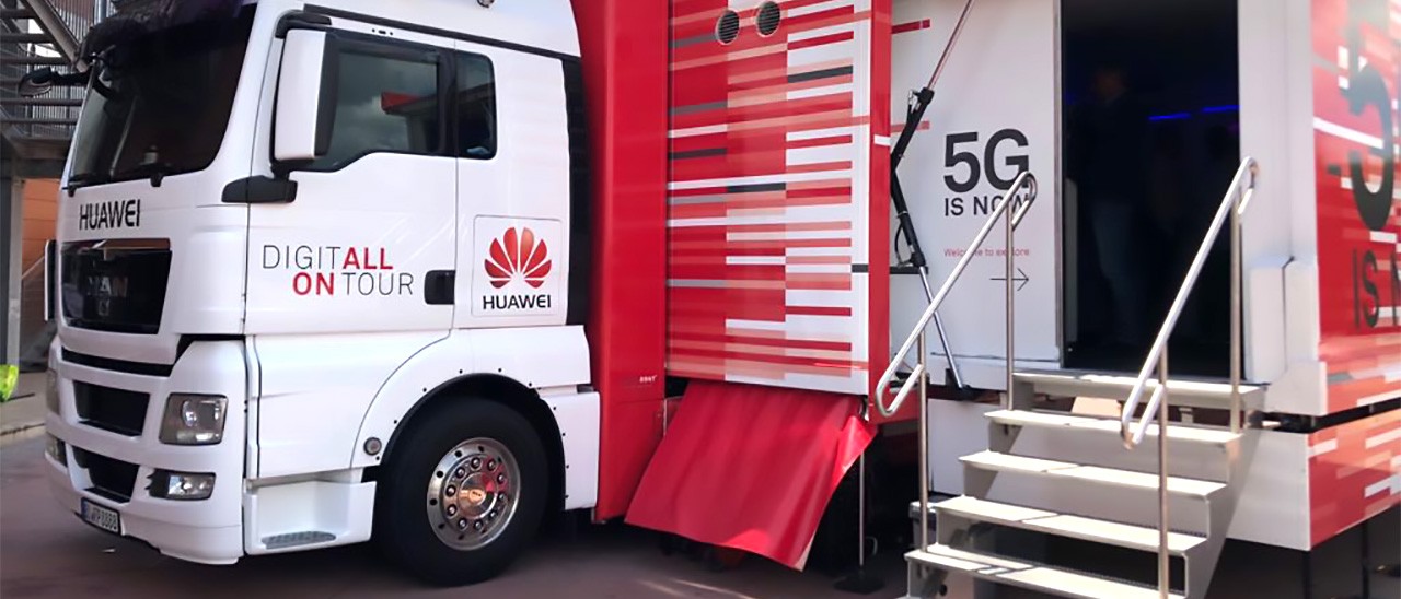 Huawei: un Truck Roadshow per spiegare il 5G