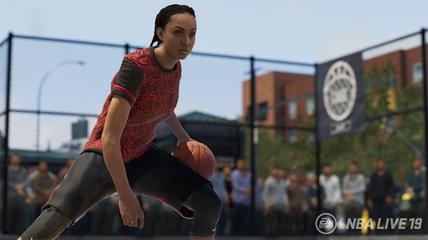 Il basket femminile rappresentato nella simulazione NBA Live 19