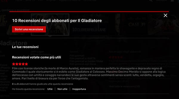 Recensioni Netflix