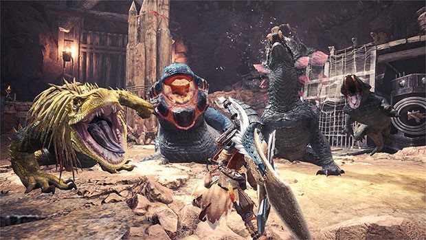 Uno screenshot per il gameplay del titolo Monster Hunter: World, ritirato dalla Cina dopo soli due giorni dal lancio