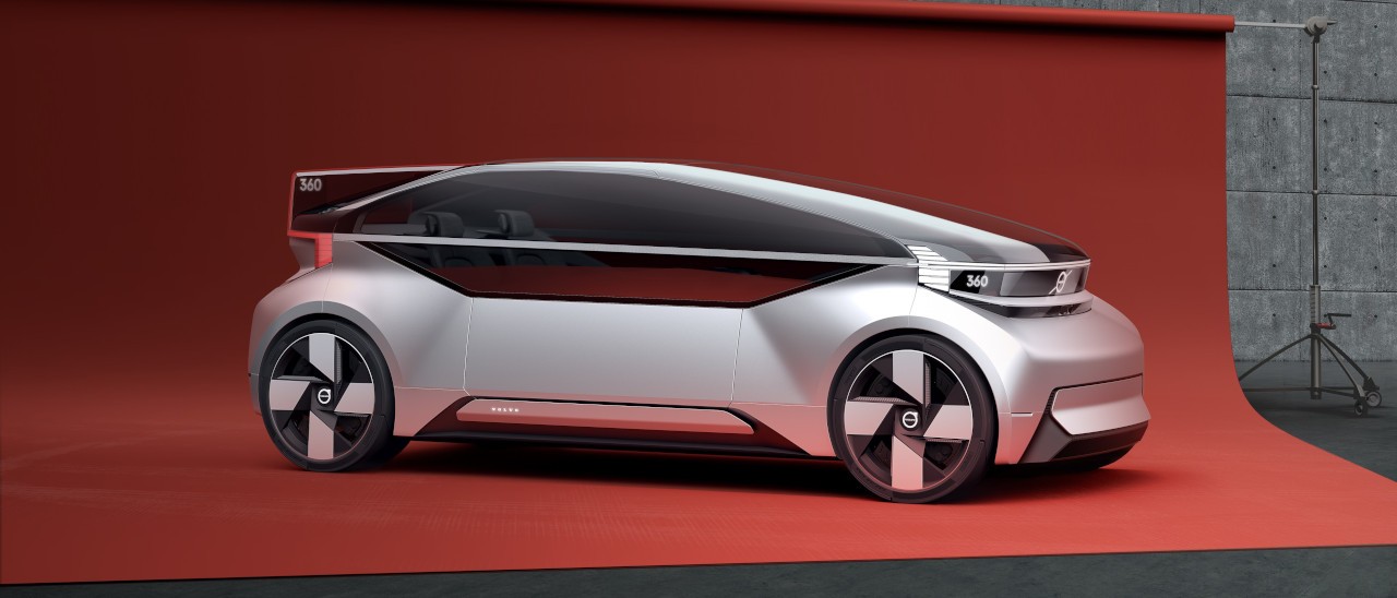 360c, la concept car di Volvo a guida autonoma